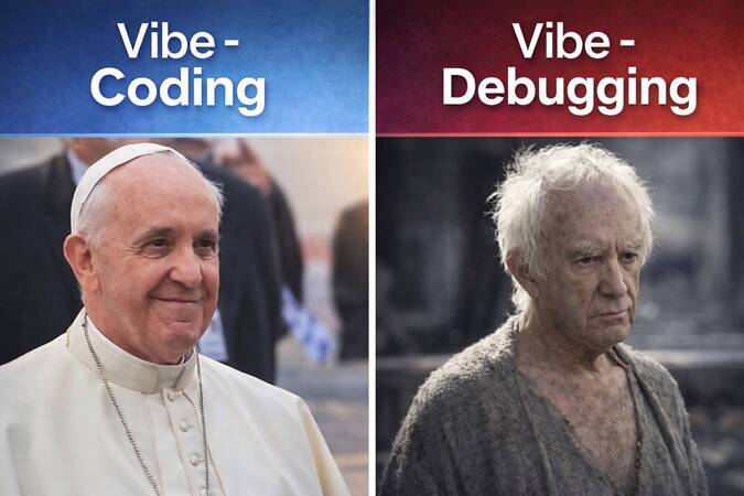 vibe-coding vs vibe-debugging